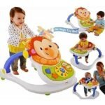4-In-1 Multifunctional Entertainer Baby Walker