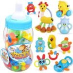 Assorted Baby Rattle in a Bottle
