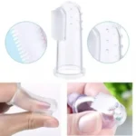 Infants Silicone Finger Gum and Tongue Brush - 3 pieces