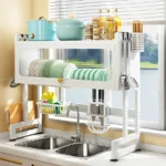 Sink Plate Rack with Lid 85cm