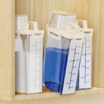 Plastic container with cover cup