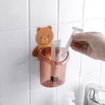 Bear Design Toothbrush and Paste Holder