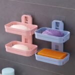 Double Layer Soap Rack