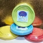 50pcs Fancy Plastic plate-  17cm