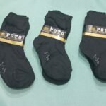 1 to 5 years Black Socks - 1 Dozen