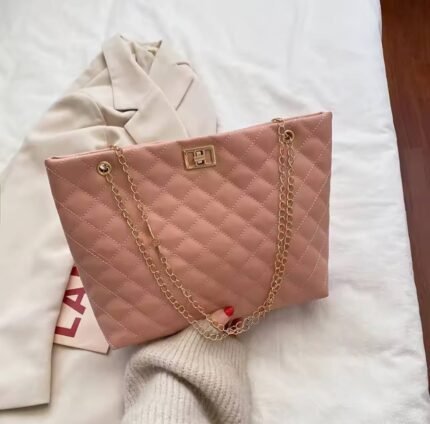Mini Tote Bag with Chain