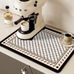 Pattern Kitchen Absorbent Drying Mat - Slant