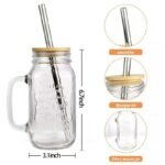 Glass Mug with bamboo Cover