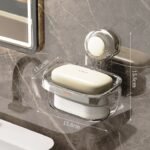 Double soap rack