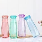 Diamond Glass Water Bottle