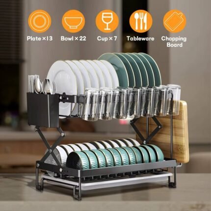 Collapsable Plate Rack