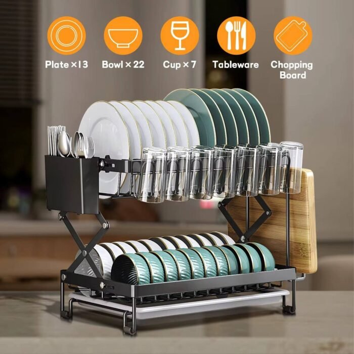 Collapsable Plate Rack – Bisallure Mart