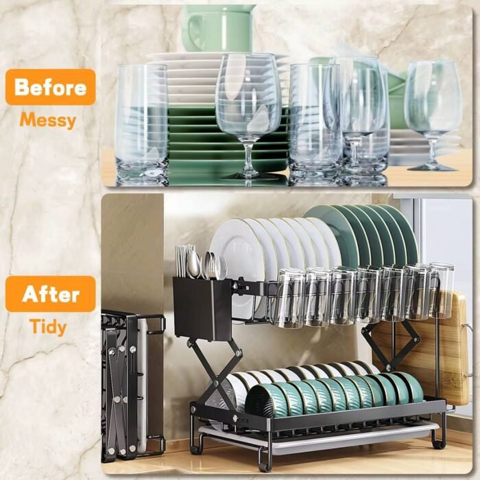 Collapsable Plate Rack – Bisallure Mart