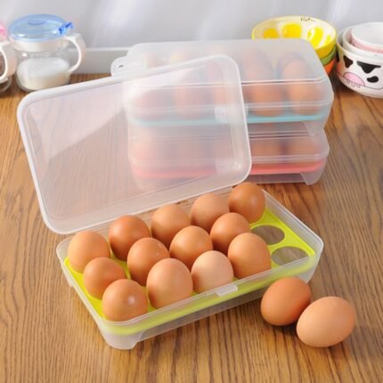 15 Slot Plastic Egg Rack