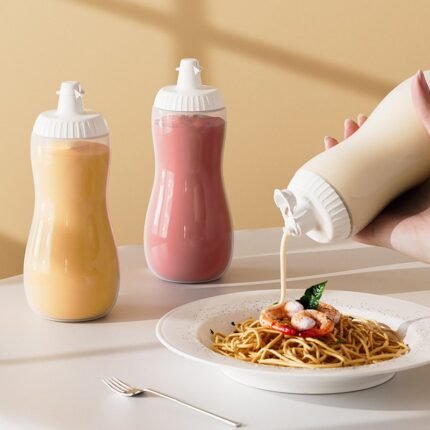 Plastic squeeze bottle