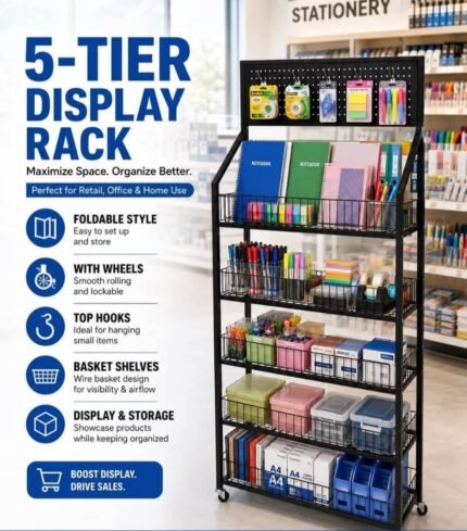 5 Tier Display Rack