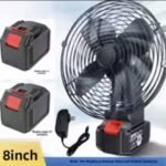 Lithium Rechargeable Fan- 2 batteries