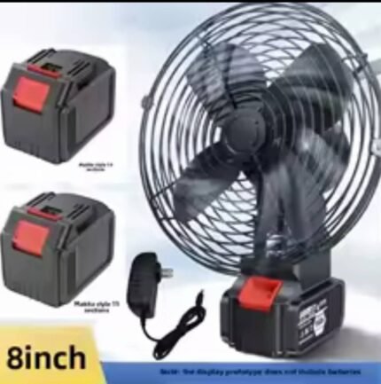 Lithium Rechargeable Fan- 2 batteries
