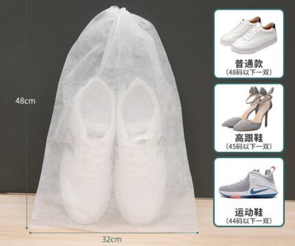 White Shoe Bag - 10 pieces